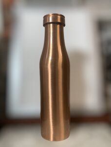 Brushed Copper Water Bottle