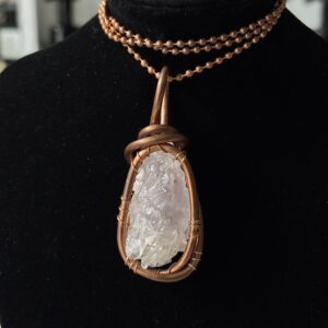 Nirvana Amethyst Wrapped in Copper